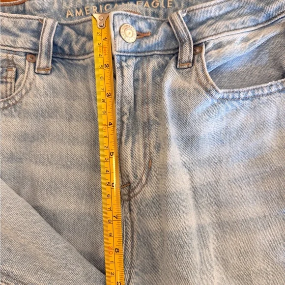Women’s Size 4S American Eagle Mom Jeans Strigid - Picture 4 of 8